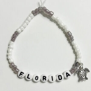 Taylor Swift Eras Tour Friendship Bracelet TTPD Florida w/ Charm